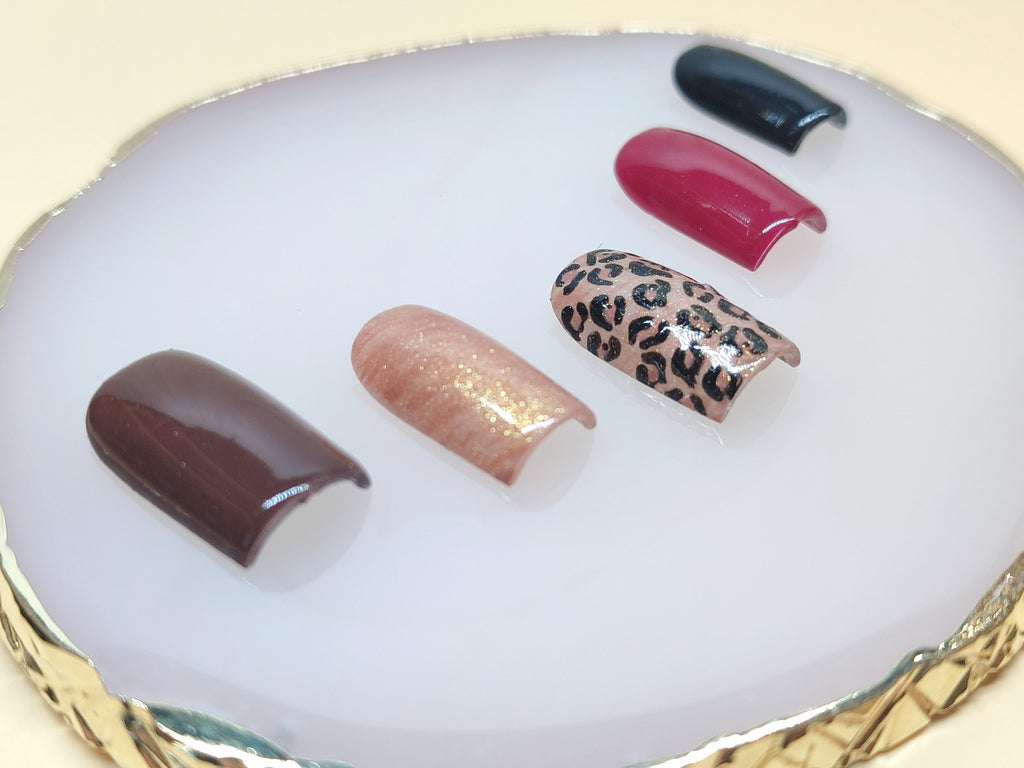 Léopard Minima Nails